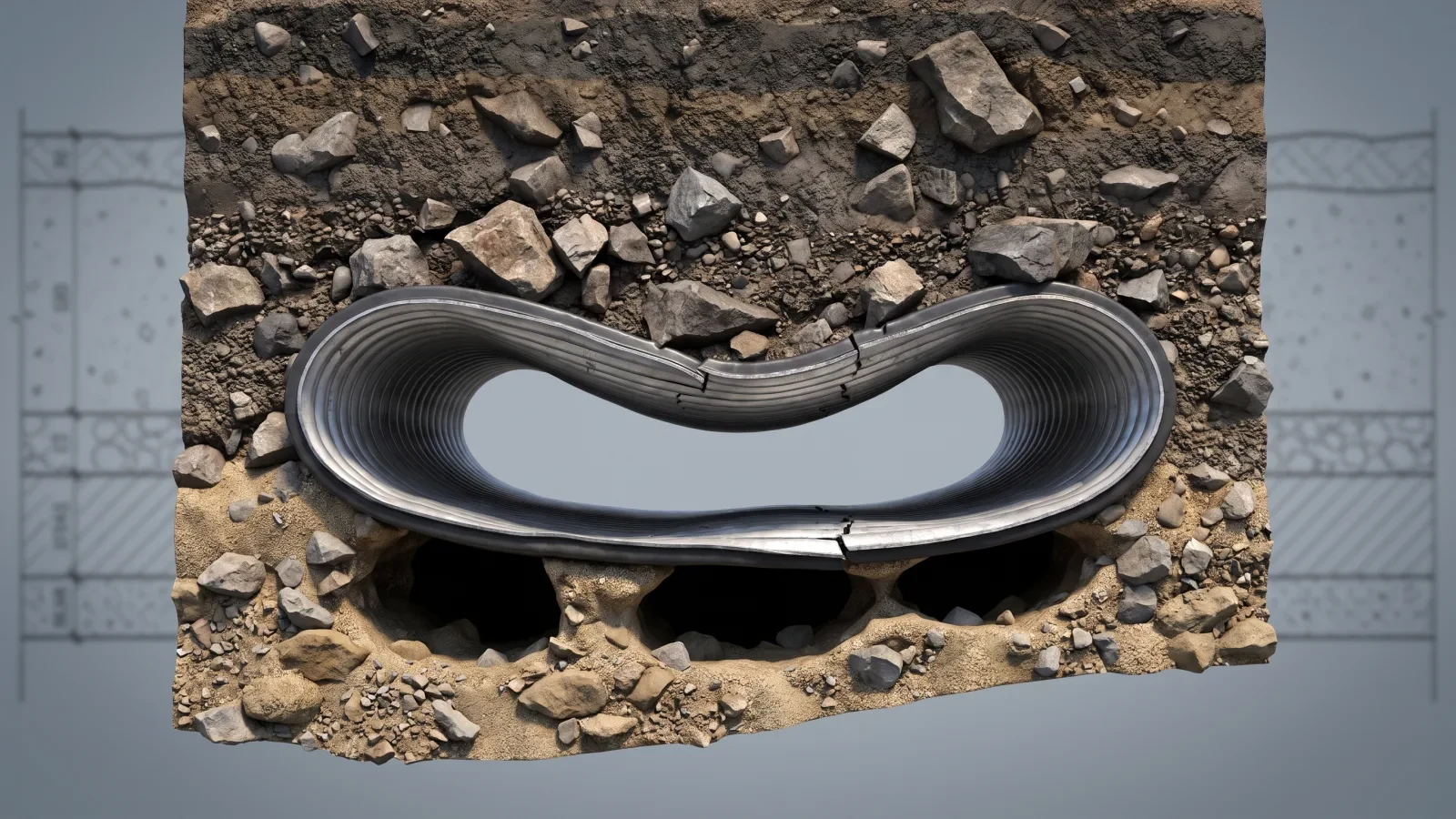 Canalisation enterrée qui s’affaisse : quelles sont les causes possibles ?