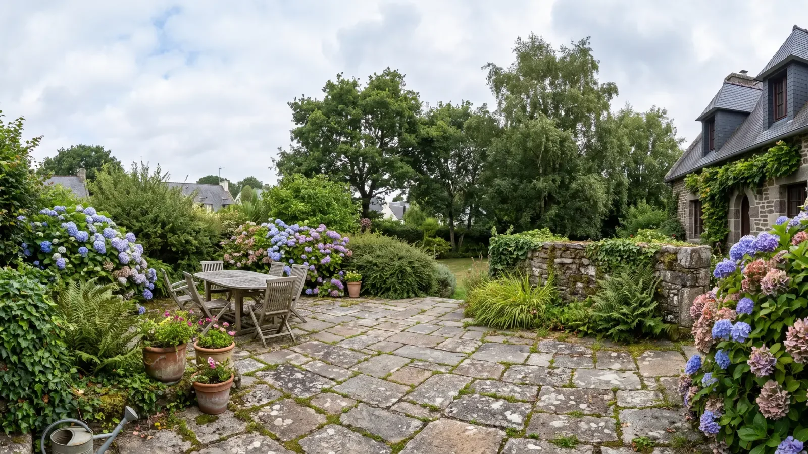 Terrasse en pierre naturelle : comment la nettoyer sans l'abîmer ?